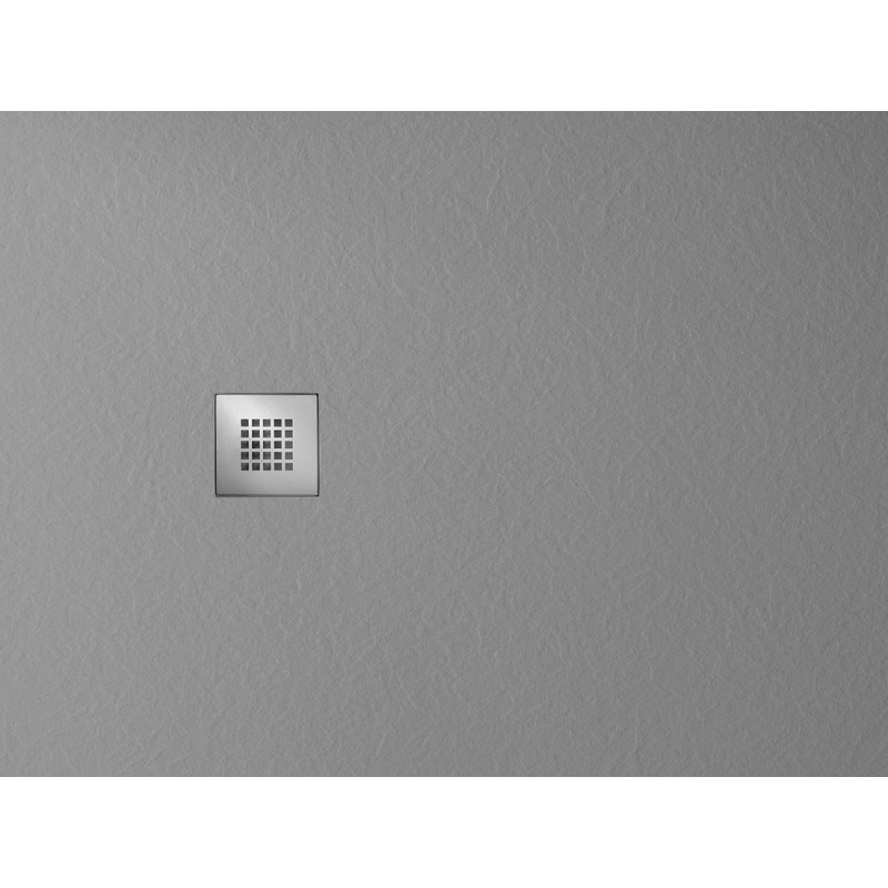 MITIA Cultured Marble Shower Tray, rectangulaire 120x90cm, gris