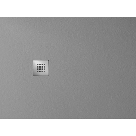 MITIA Cultured Marble Shower Tray, rectangulaire 120x90cm, gris