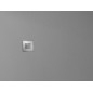 MITIA Cultured Marble Shower Tray, rectangulaire 120x90cm, gris