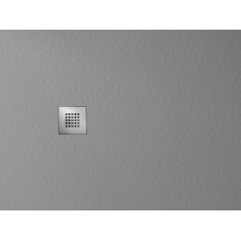 MITIA Cultured Marble Shower Tray, rectangulaire 120x90cm, gris