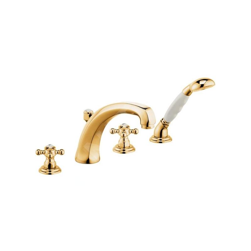 Kludi Adlon - Mitigeur de baignoire, 4 trous, laiton 515244520 Kludi Adlon - Mitigeur de baignoire, 4 trous, laiton 515244520