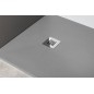 MITIA Cultured Marble Shower Tray, rectangulaire 120x90cm, gris