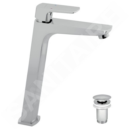 Novaservis Nobless Ego - Mitigeur de lavabo avec vidage, chrome 43503,0