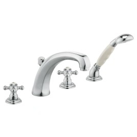 Kludi Adlon - Mitigeur de baignoire, 4 trous, chrome 515240520