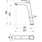 Novaservis Nobless Ego - Mitigeur de lavabo avec vidage, chrome 43503,0