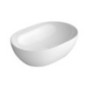 PURA comptoir lavabo en céramique 50x35cm, blanc ExtraGlaze PURA comptoir lavabo en céramique 50x35cm, blanc ExtraGlaze
