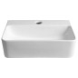 GERDA lavabo en céramique 36x25 cm