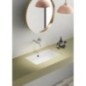 KUBE X lavabo en céramique 60x37cm, encastré, blanc ExtraGlaze KUBE X lavabo en céramique 60x37cm, encastré, blanc ExtraGlaze