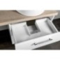 VEGA ensemble de meubles de salle de bain, largeur 97,5 cm, chêne blanc/platin VEGA ensemble de meubles de salle de bain, largeur 97,5 cm, chêne blanc/platin