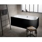 ASTRA L MONOLITH Bain asymétrique 160x75x60cm, blanc/noir ASTRA L MONOLITH Bain asymétrique 160x75x60cm, blanc/noir