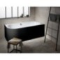 ASTRA R MONOLITH Bain asymétrique 160x75x60cm, blanc/noir ASTRA R MONOLITH Bain asymétrique 160x75x60cm, blanc/noir