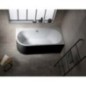 ASTRA R MONOLITH Bain asymétrique 160x75x60cm, blanc/noir ASTRA R MONOLITH Bain asymétrique 160x75x60cm, blanc/noir