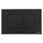 SCHWAB CERES double plaque de chasse, 246x159 mm, noir mat