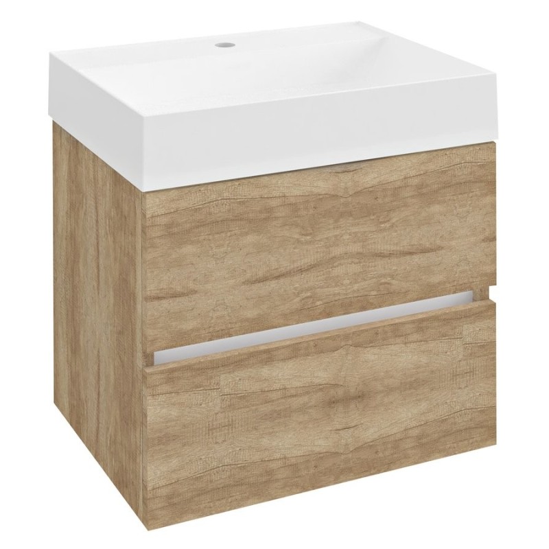 ODETTA Vanity Unit 57x50x43,5cm, chêne Alabama ODETTA Vanity Unit 57x50x43,5cm, chêne Alabama