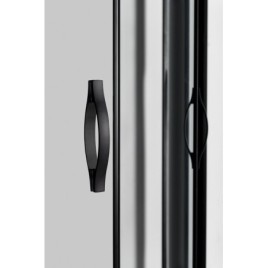 SIGMA SIMPLY BLACK Quadrant Shower Enclosure 800x800mm, R550, verre clair