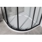 SIGMA SIMPLY BLACK Quadrant Shower Enclosure 1000x1000mm, R550, verre clair SIGMA SIMPLY BLACK Quadrant Shower Enclosure 1000x1000mm, R550, verre clair