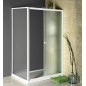 AMADEO Écran rectangulaire 1000x800mm L/R variante, verre Brick AMADEO Écran rectangulaire 1000x800mm L/R variante, verre Brick