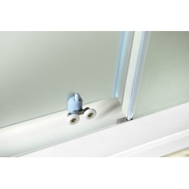 AMADEO Écran rectangulaire 1000x900mm L/R variante, verre Brick