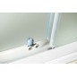 AMADEO Écran rectangulaire 1000x900mm L/R variante, verre Brick