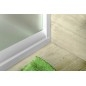 AMADEO Écran rectangulaire 1000x900mm L/R variante, verre Brick