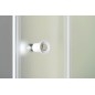 AMADEO Écran rectangulaire 1000x900mm L/R variante, verre Brick