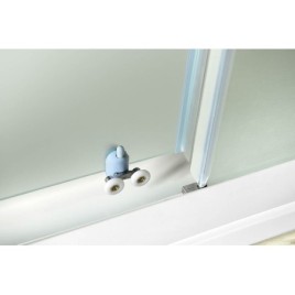 AMADEO Écran rectangulaire 1100x900mm L/R variante, verre Brick