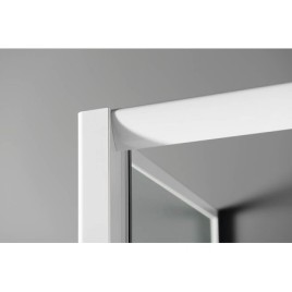 AMADEO Écran rectangulaire 1200x900mm L/R variante, verre Brick