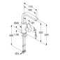 Kludi Zenta SL - Mitigeur de lavabo, chrome 480280565
