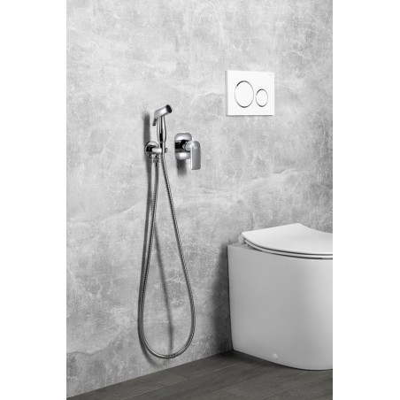 DAPHNE Mélangeur en béton avec douche Bidet STOP, chrome
