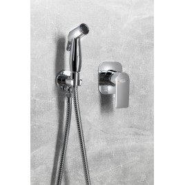 DAPHNE Mélangeur en béton avec douche Bidet STOP, chrome