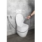 DAPHNE Mélangeur en béton avec douche Bidet STOP, chrome