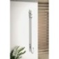 Radiateur de serviette électrique PASADOR, rond, 150x1500 mm, 30 W, acier inoxydable poli