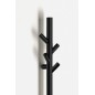 Radiateur de serviette électrique PASADOR, rond, 150x1500 mm, 30 W, noir mat