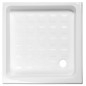 RETRO Plateau de douche en céramique carré 100x100x20cm, blanc