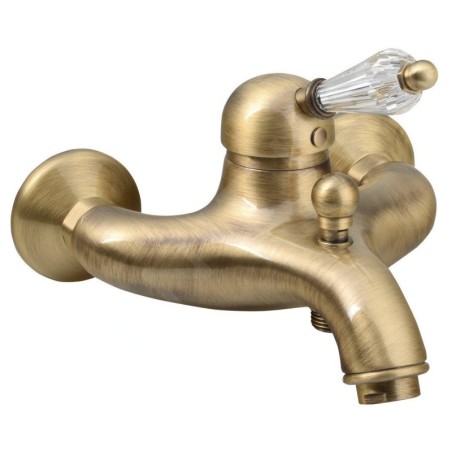Sapho Kirké - Mitigeur de baignoire, manette cristal, bronze KI10KB