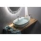 WOODY Countertop 700x28x500mm, Solid Oak Natural