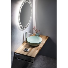 WOODY Countertop 900x28x500mm, Solid Oak Natural