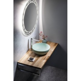 WOODY Countertop 1000x28x500mm, Solid Oak Natural