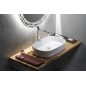 WOODY Countertop 1200x28x500mm, Solid Oak Natural