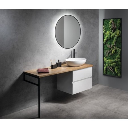 WOODY Countertop 1600x28x500mm, Solid Oak Natural