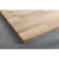 WOODY Countertop 1600x28x500mm, Solid Oak Natural