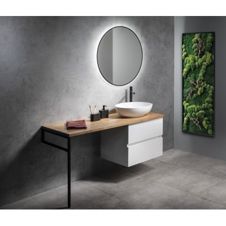 WOODY Countertop 1900x28x500mm, Solid Oak Natural