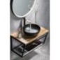 WOODY Countertop 606x28x463mm, Solid Oak Natural