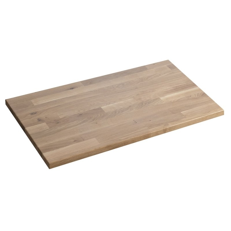 WOODY Countertop 756x28x463mm, Solid Oak Natural