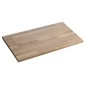 WOODY Countertop 756x28x463mm, Solid Oak Natural