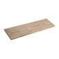 WOODY Countertop 906x28x463mm, Solid Oak Natural