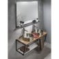 WOODY Countertop 1206x28x463mm, Solid Oak Natural