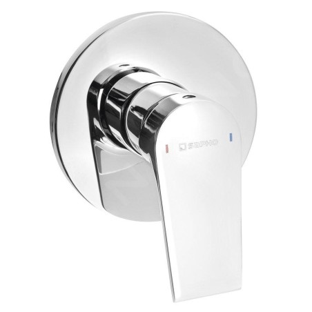 Sapho Kai - Mitigeur encastré de douche avec corps encastré, 1 sortie, chrome KA41