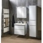 Unité de rangement ALTAIR Tall avec Panier de blanchisserie 40x184x31cm, blanc Unité de rangement ALTAIR Tall avec Panier de blanchisserie 40x184x31cm, blanc