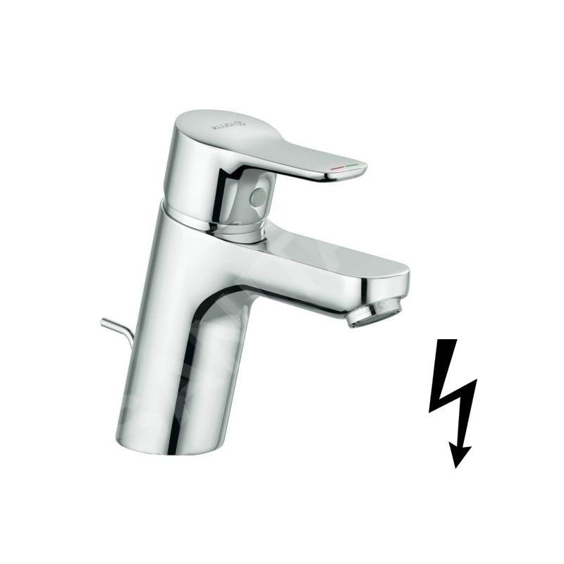 Kludi Pure&Easy - Mitigeur de lavabo avec vidage, chrome 372760565